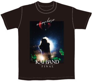 KAI BAND 45th+1 Anniversary FINAL Tシャツ（ブラック）