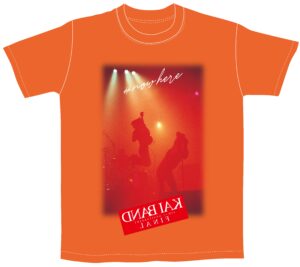 KAI BAND 45th+1 Anniversary FINAL Tシャツ（オレンジ）