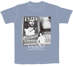 KAI BAND Xmas ディナーショー2022  Tシャツ（アシッドブルー）