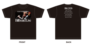 Billboard Live 2026 Tシャツ（ブラック）